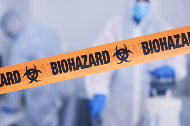 Professional Biohazard technician working in Morristown, NJ